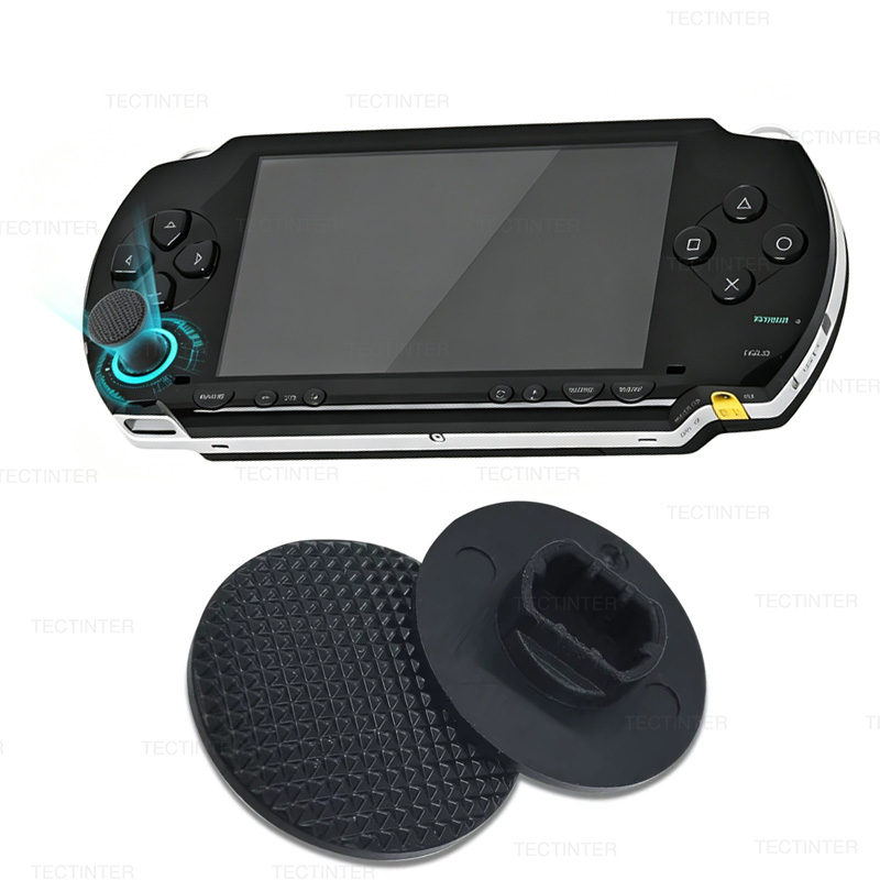 Gaming Accessories Repair - PSP 1000 コンソール用 3D アナログジョイスティックサムスティックキャップボタンカバー交換修理部品 PSP
