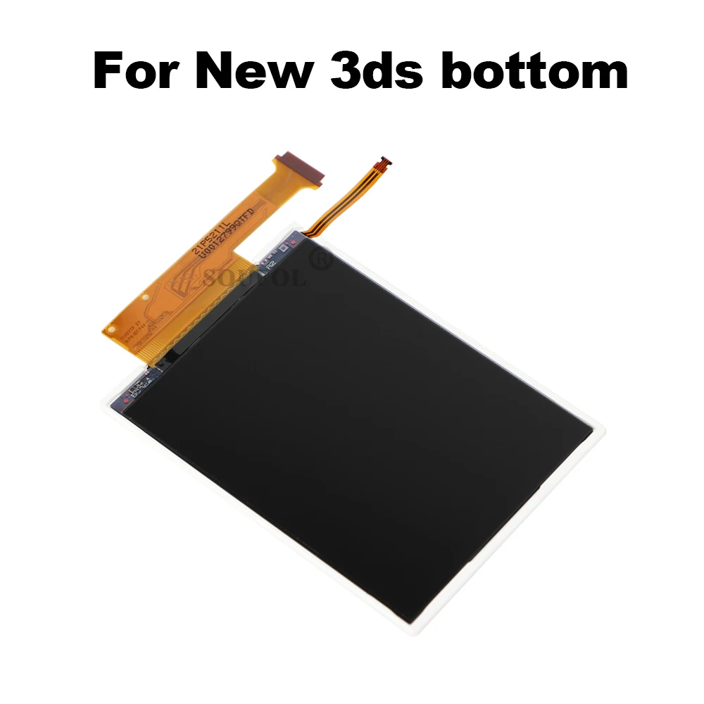 Gaming Accessories Repair - 新しい LCD ディスプレイ画面の交換用 New 3DS ボトムダウンコンソール修理ゲームアクセサリー