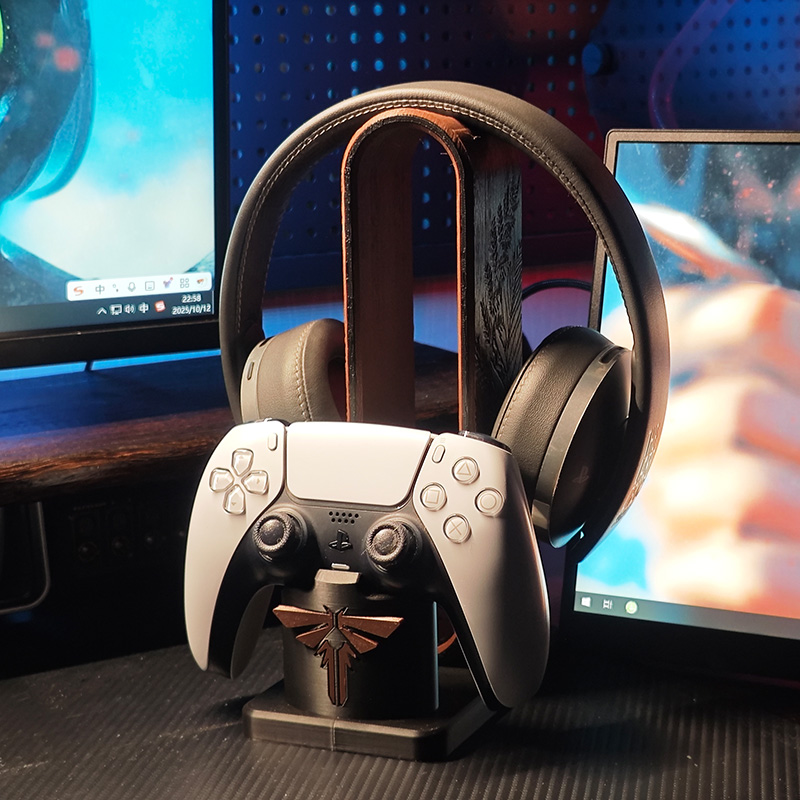Gaming Zone Accessories - ハンドルイヤホンスタンドゼルダアニメテーマハンガーPS5ゲームロゴeスポーツデスクトップオーナメントゲームコンソールアクセサリー