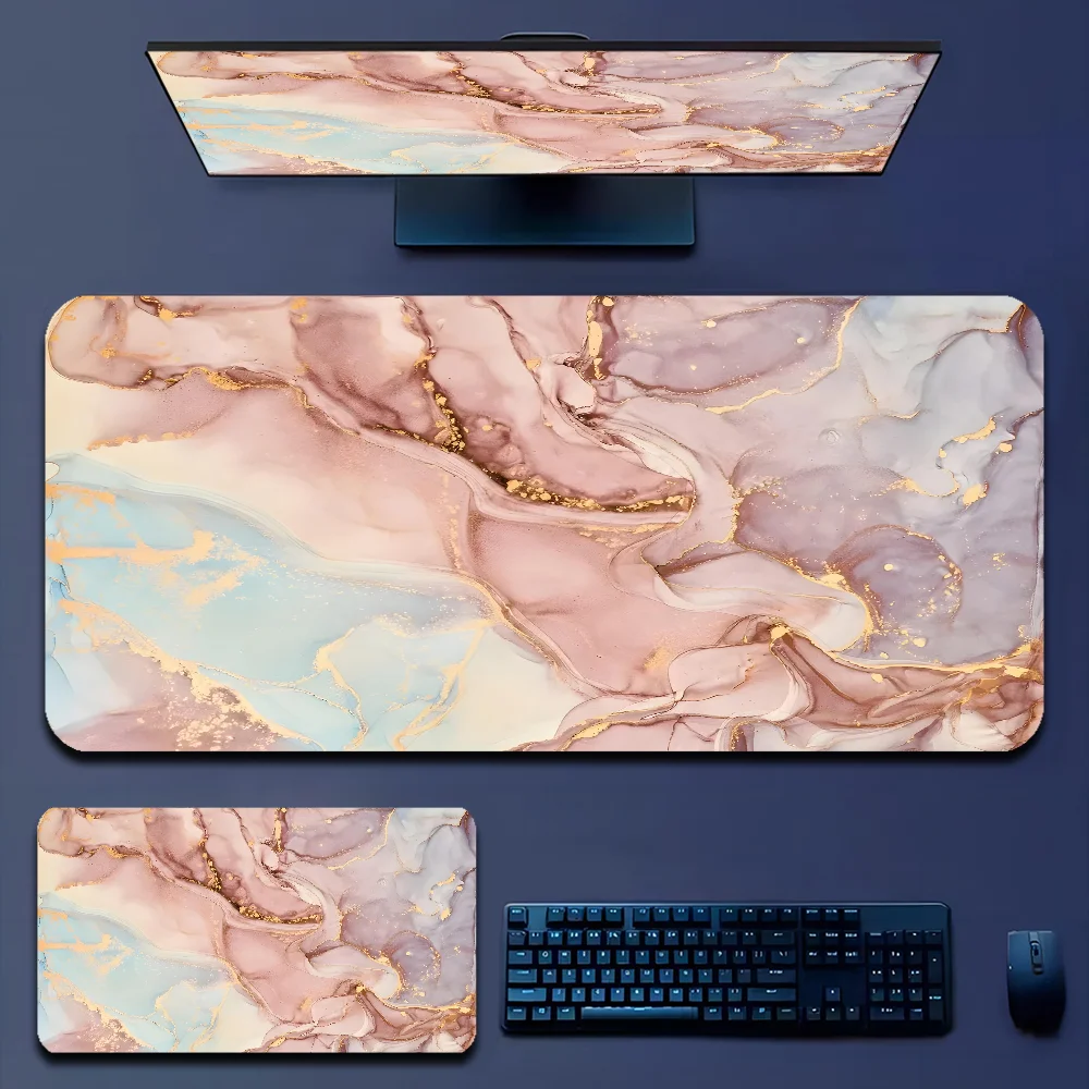 Gaming Accessories Officeworks - 大型ファッション大理石マウスパッド 900 × 400 XXL デスクパッドゴムゲーマーマウスパッドデスクマットノンスリップゲームアクセサリーオフィスワーク