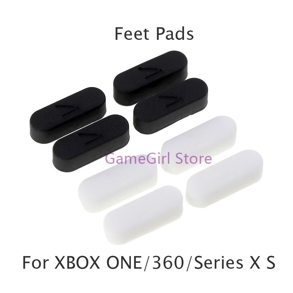 Gaming Accessories For Xbox Series X - 2 セット = 8 個の滑り止めゴム足パッド XBOXONE
