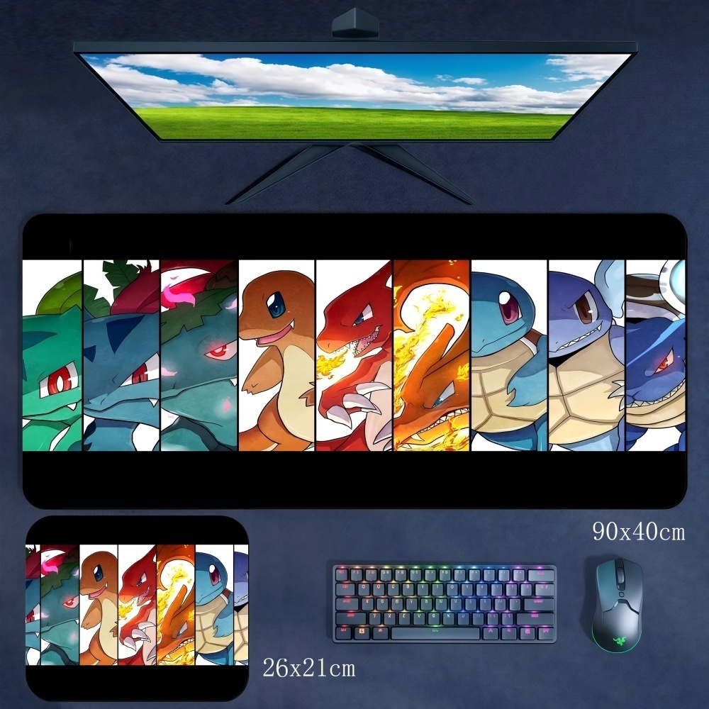 新しいファッショナブルなマウスパッド 男の子向けアニメポケモ - Gaming Accessories Boys のレビューと価格