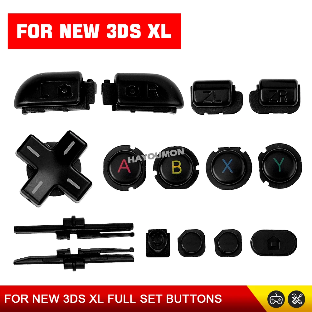 NEW 3DS XL/LL用 ABXY D-Padボタン、修 - Gaming Accessories Repair のレビューと価格