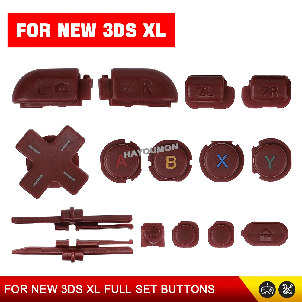 NEW 3DS XL/LL用 ABXY D-Padボタン、修 - Gaming Accessories Repair のレビューと価格
