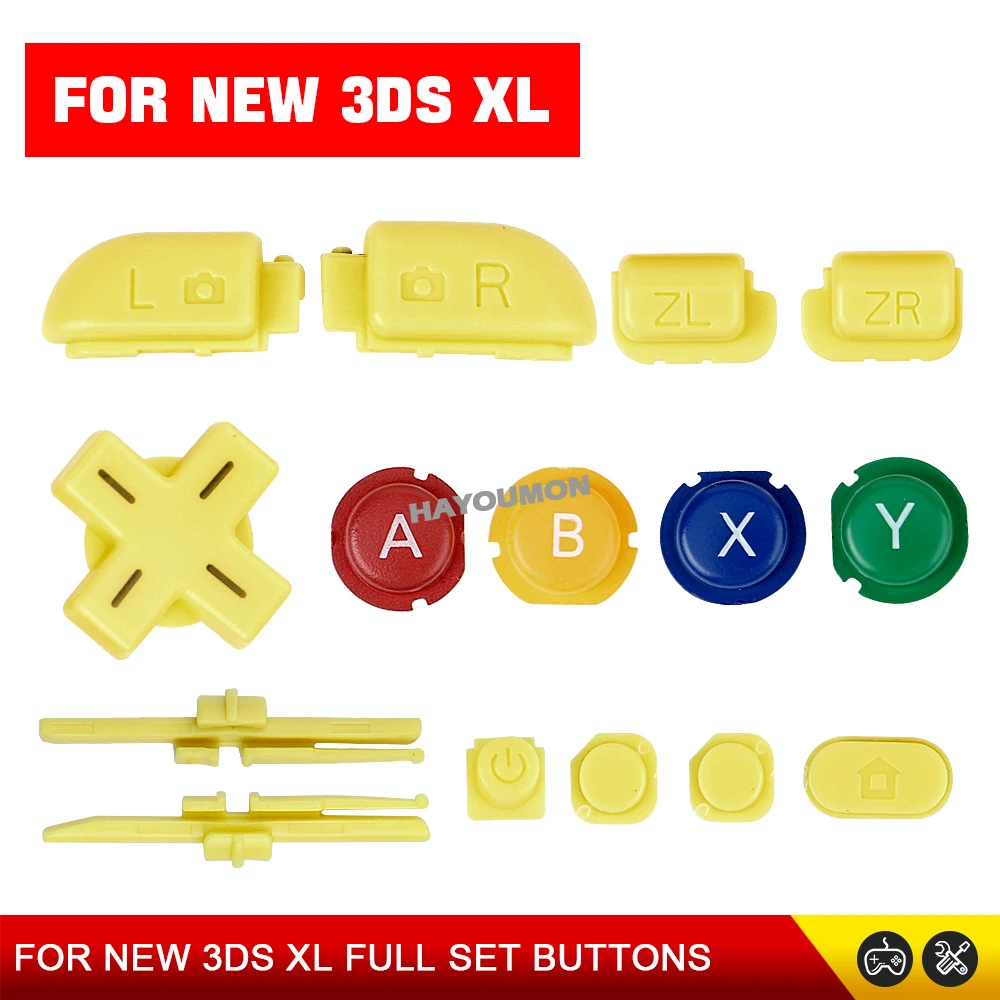 NEW 3DS XL/LL用 ABXY D-Padボタン、修 - Gaming Accessories Repair のレビューと価格