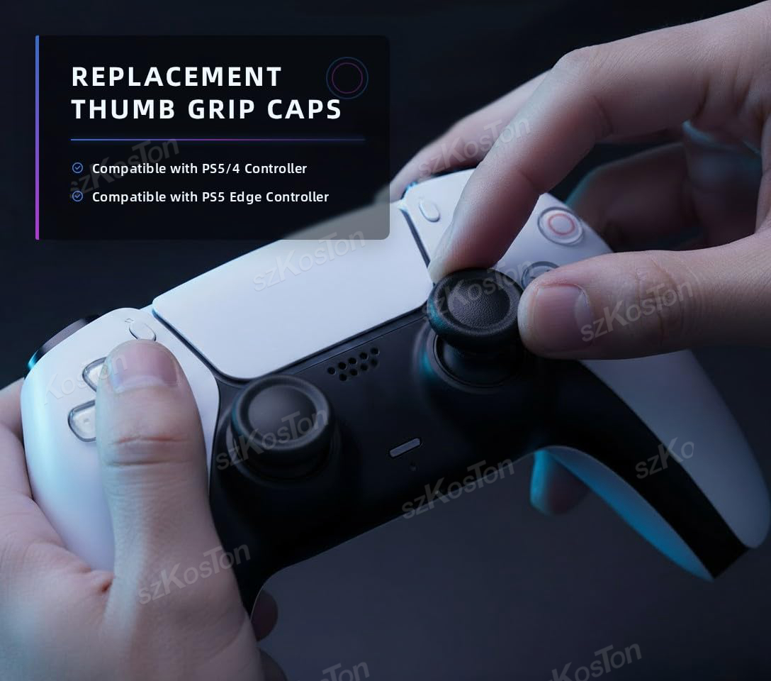 6-8 個の交換用ジョイスティックキャップ PS5 /PS4 - Gaming Zone Accessories のレビューと価格