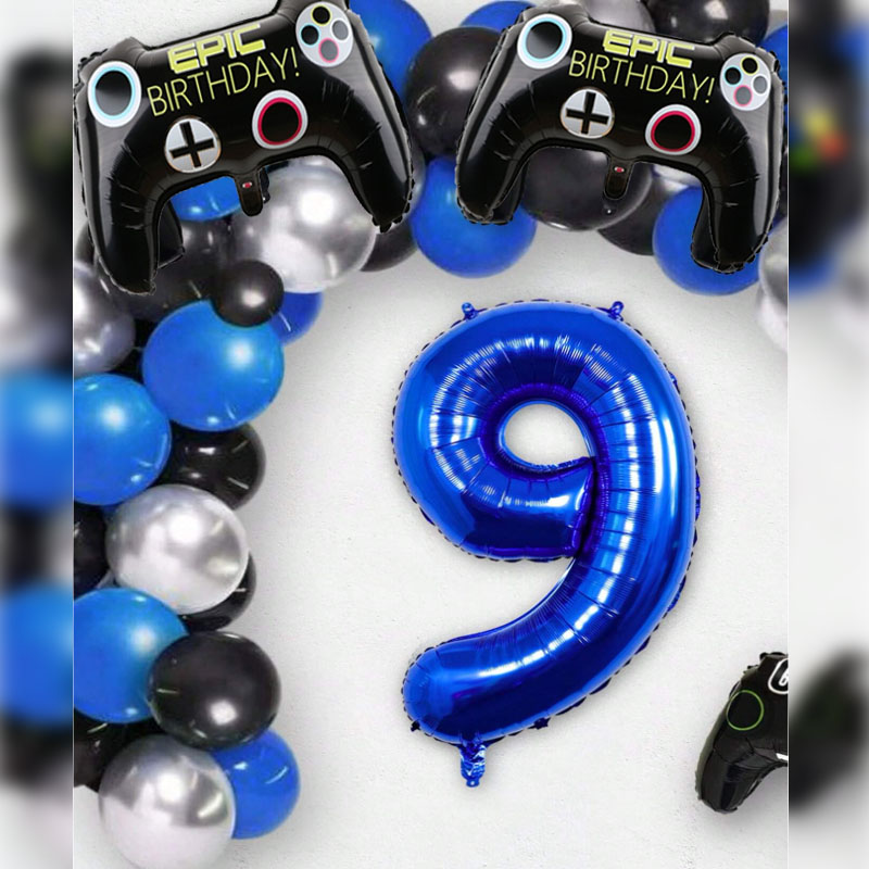 3 個ビデオゲームパーティー用品セット男の子の誕生日パーティ - Gaming Accessories Boys のレビューと価格