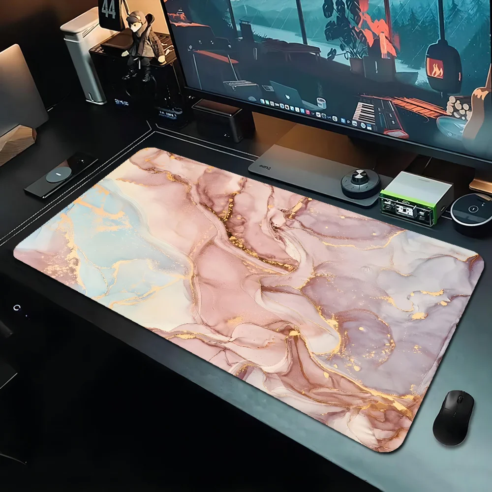 大型ファッション大理石マウスパッド 900 × 400 XX - Gaming Accessories Officeworks のレビューと価格