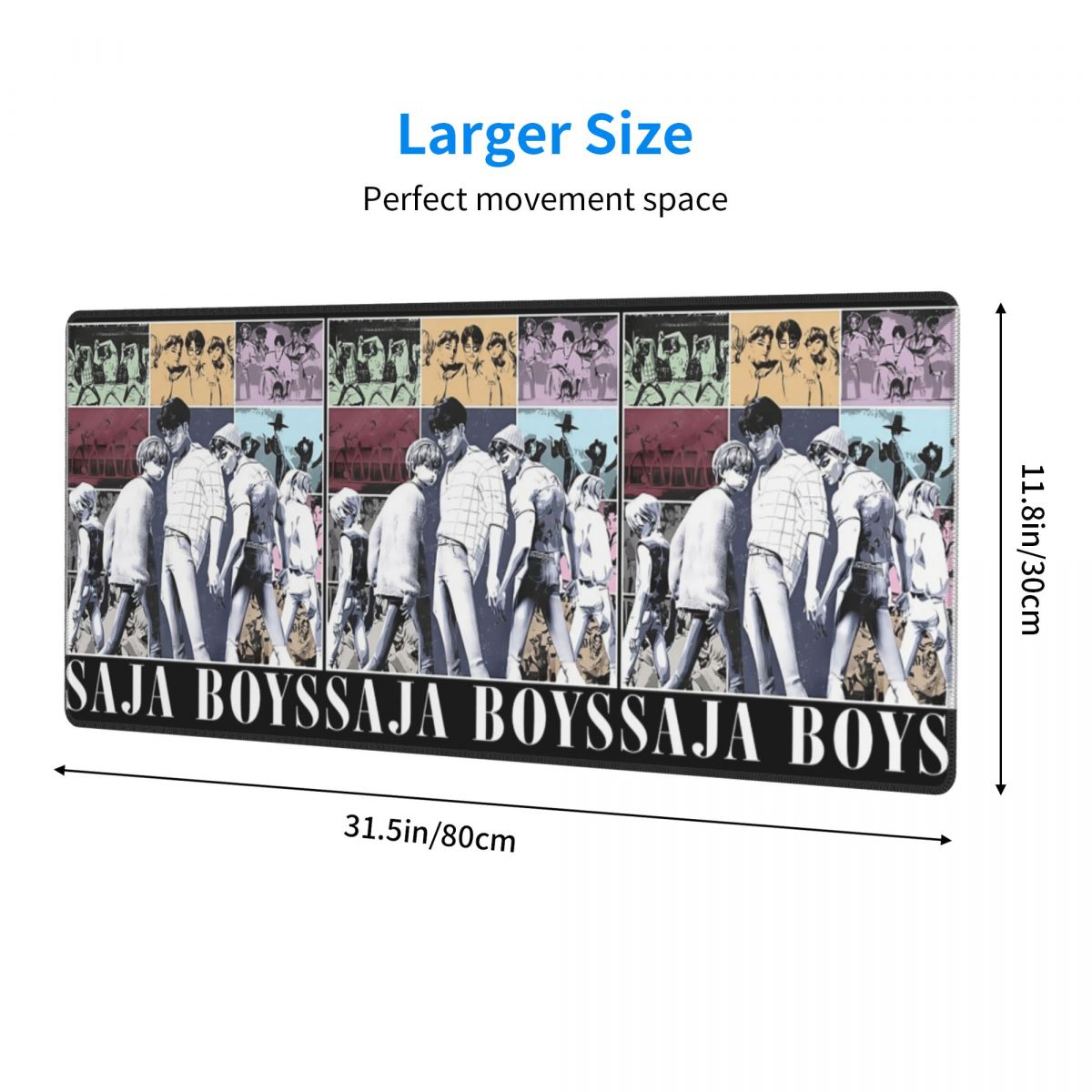 大型マウスパッド Saja ボーイズ ミュージックバンド K - Gaming Accessories Boys のレビューと価格