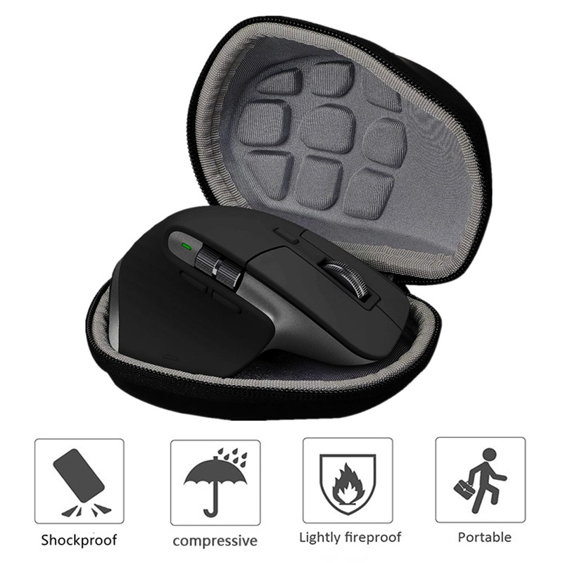 旅行用キャリングバッグゲーミングマウス収納ボックス EVA  - Gaming Accessories Organizer のレビューと価格