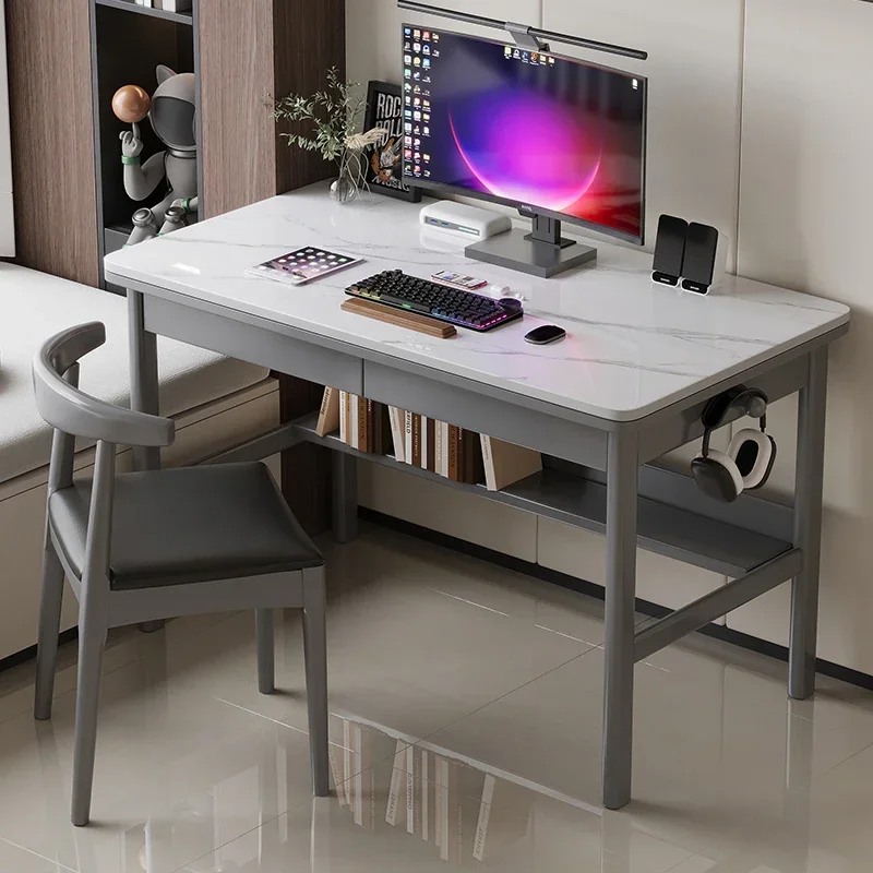 コンピューターホームオフィステーブル白い学習用ゲーム用学生用 - Gaming Accessories Officeworks のレビューと価格