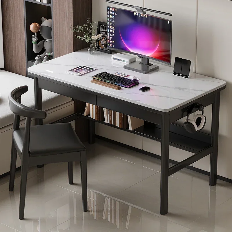 コンピューターホームオフィステーブル白い学習用ゲーム用学生用 - Gaming Accessories Officeworks のレビューと価格