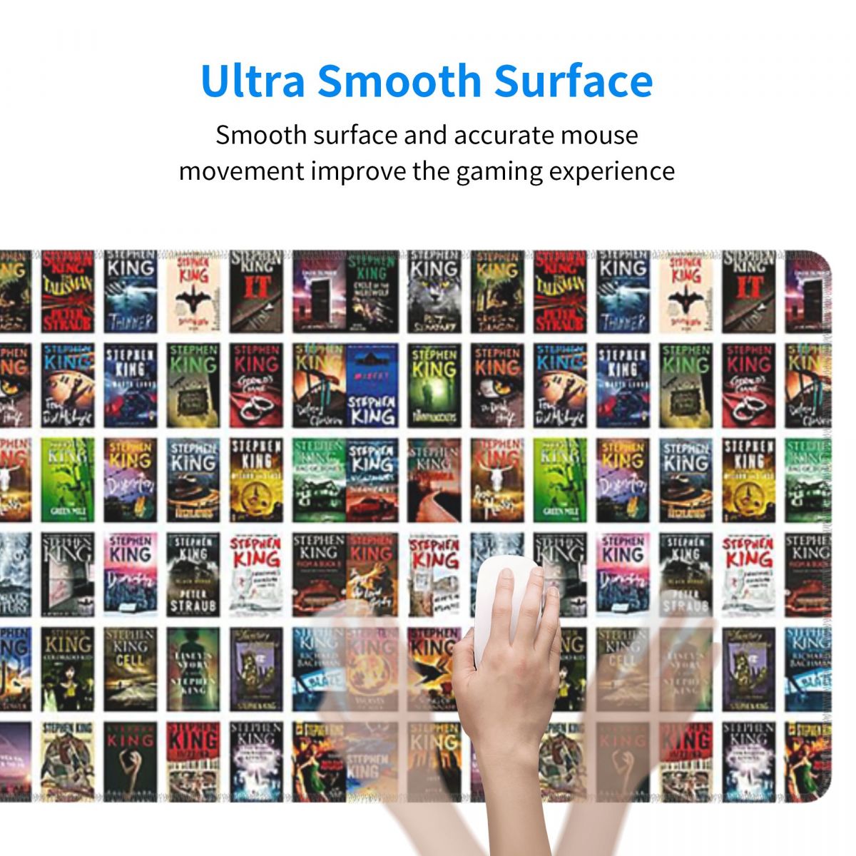 大型マウスパッド スティーブン・キング作品集 ゲーマー向けP - Gaming Accessories Officeworks のレビューと価格