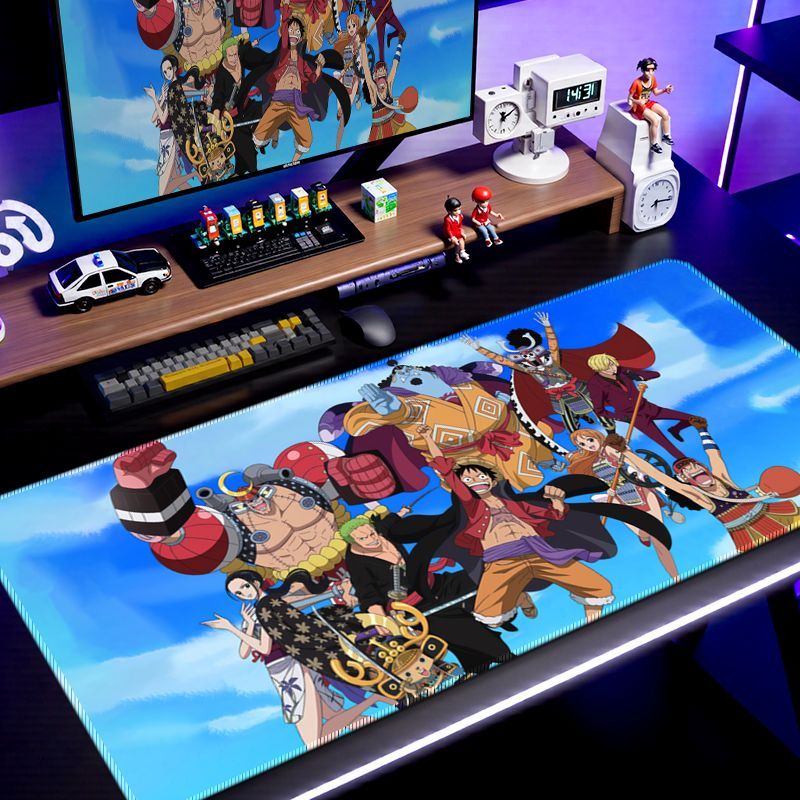 アニメワンピースルフィゾロナミ印刷マウスパッドゲーム Pc  - Gaming Accessories Boys のレビューと価格