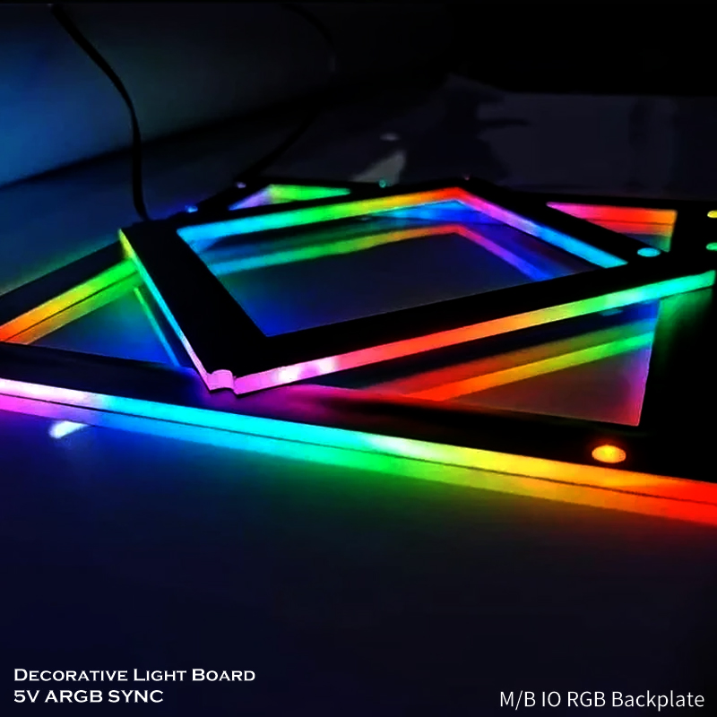 デスクトップ PC MB バックプレート RGB 装飾ライト - Gaming Zone Accessories のレビューと価格