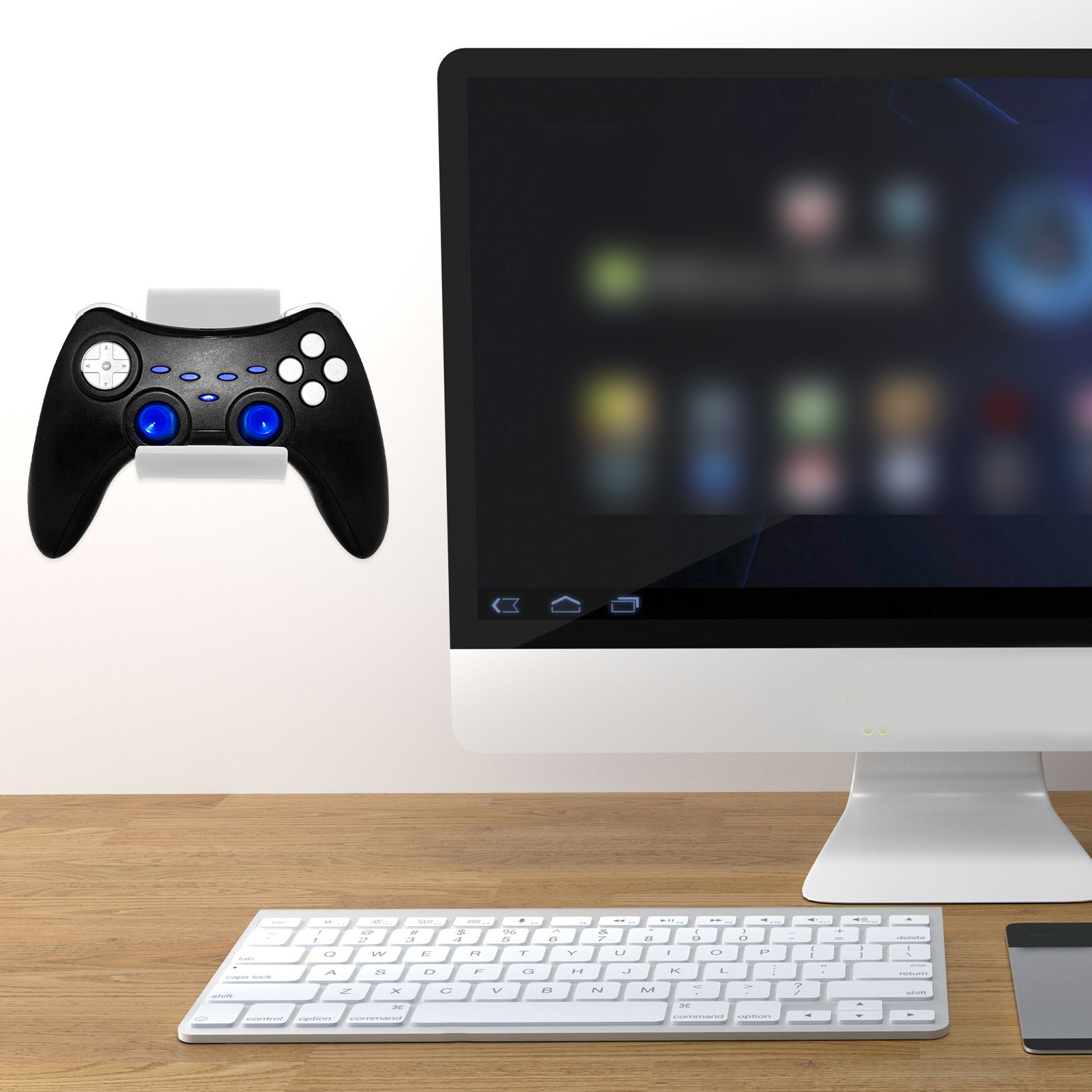 1個入り ゲームコントローラー用ディスプレイスタンド。壁掛け - Gaming Accessories Organizer のレビューと価格